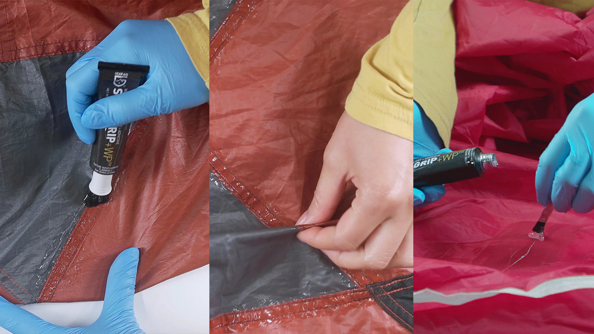 GEARAID Seam Grip + WP - Zestaw naprawczy klej uszczelniający 